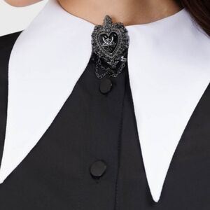 Killstar x Wednesday Darkmoor Academy Brooch